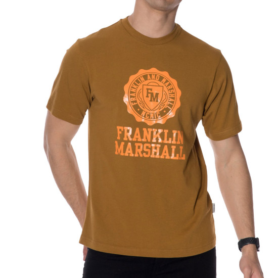 Franklin Marshall Ανδρική κοντομάνικη μπλούζα TShirt-20/1 Jersey
